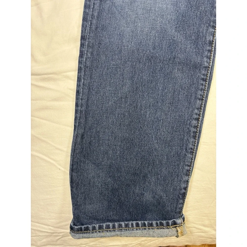 Polo Ralph Lauren Hampton Straight Selvedge Jeans Mens 38x32 Dark Wash Redline